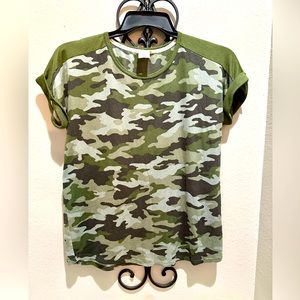 Lucky Brand Camo Tshirt